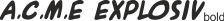 A.C.M.E. Explosive Bold